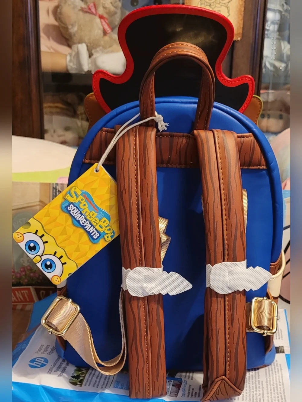 Loungefly SpongeBob SquarePants Pirate Figural Mini Backpack - Picture 3 of 4